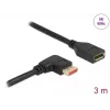 DisplayPort-verlengkabel DeLOCK 87079 3 m 8K 60 Hz afgeschuind
