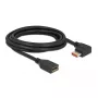 DisplayPort-verlengkabel DeLOCK 87079 3 m 8K 60 Hz afgeschuind