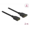 DisplayPort-kabel bus naar bus voor paneelmontage DeLOCK 87101