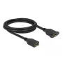 DisplayPort-kabel bus naar bus voor paneelmontage DeLOCK 87101