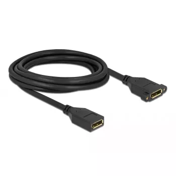 DisplayPort-kabel bus naar bus voor paneelmontage DeLOCK 87103 3 m