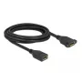 DisplayPort-kabel bus naar bus voor paneelmontage DeLOCK 87103 3 m