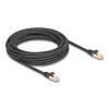 DeLOCK RJ45-netwerkkabel Cat.6A S/FTP 7,5m zwart