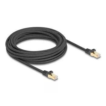 DeLOCK RJ45-netwerkkabel Cat.6A S/FTP 7,5m zwart