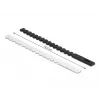Herbruikbare kabelbinder DeLOCK 19002 flexibel herbruikbaar 20 stuks zwart wit