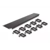 Kabelmanagementpaneel DeLOCK 19 inch 66917 2U zwart met 10 haken