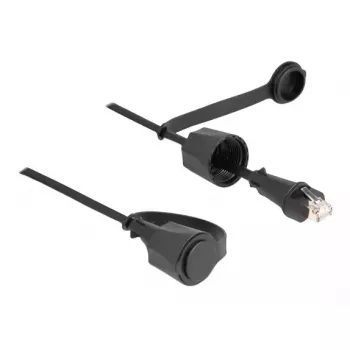 DeLOCK netwerkkabel RJ45-stekker naar RJ45-stekker Cat.6 STP 2m IP68