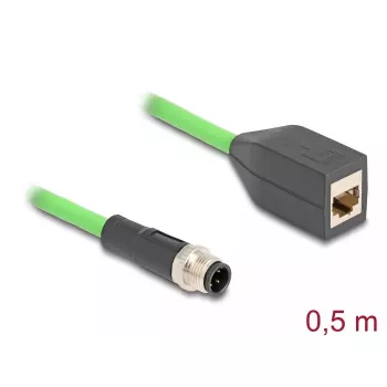 DeLOCK industrieel netwerkaccessoire 60571 kabellengte 0,5 m certificering UL 94