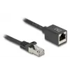 Netwerkkabel DeLOCK 90320 RJ-45 Cat6a 1 m zwart