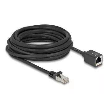 Netwerkkabel DeLOCK 90320 RJ-45 Cat6a 1 m zwart