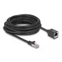 Netwerkkabel DeLOCK 90320 RJ-45 Cat6a 1 m zwart