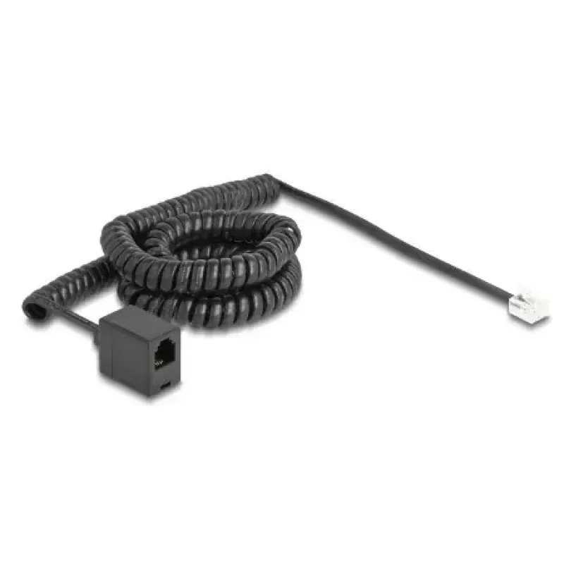 Telefoonkabel DeLOCK 90233 5 m zwart RJ-11