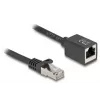 Netwerkkabel DeLOCK 90318 RJ-45 Cat6a 5 m zwart