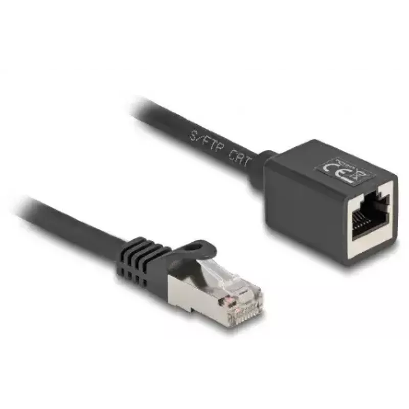 Netwerkkabel DeLOCK 90318 RJ-45 Cat6a 5 m zwart