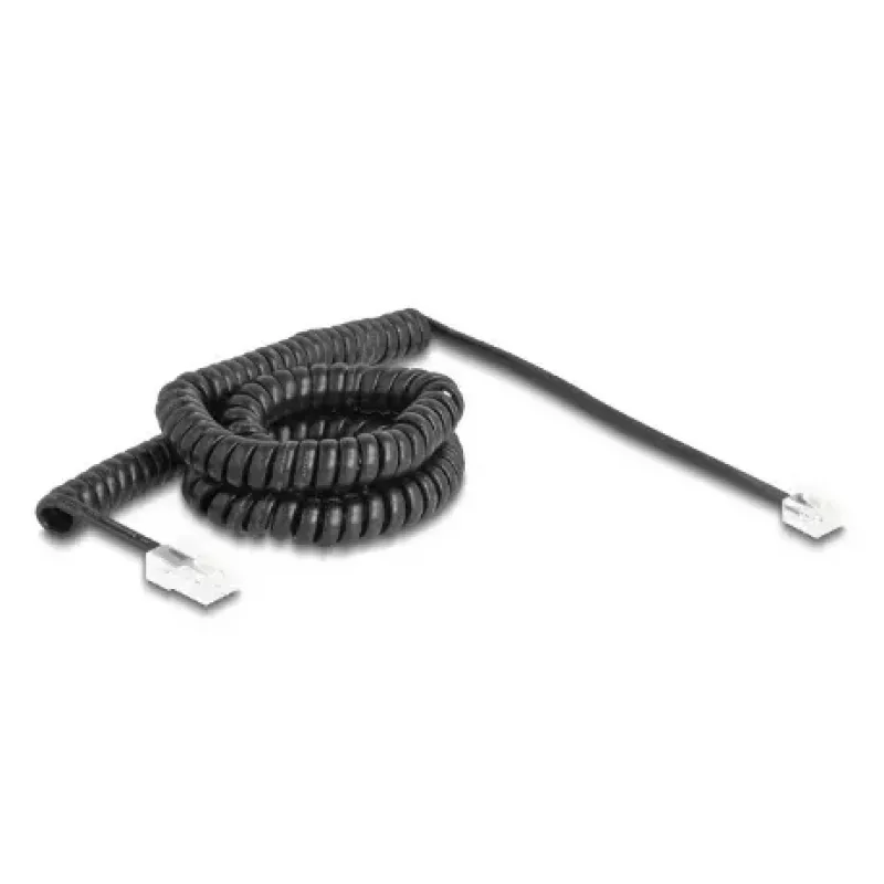 DeLOCK telefoonkabel 5 m zwart 88481 RJ-11 RJ-45