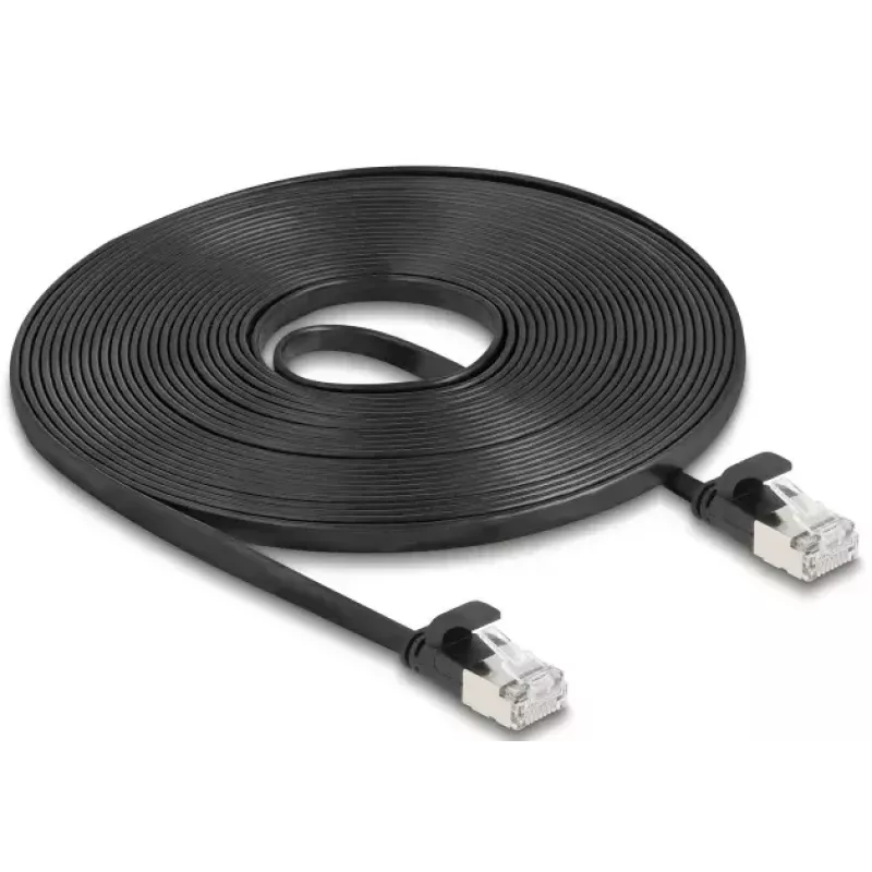 Netwerkkabel DeLOCK 81168 RJ-45 Cat6a 7,5 m zwart
