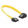 SATA-kabel DeLOCK 83958 0,2m SATA 7-pin zwart geel
