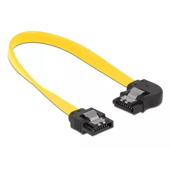 SATA-kabel DeLOCK 83958 0,2m SATA 7-pin zwart geel