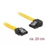 SATA-kabel DeLOCK 83958 0,2m SATA 7-pin zwart geel