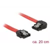 SATA-kabel DeLOCK 83962 0,2 m SATA 7-polig rood