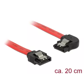 SATA-kabel DeLOCK 83962 0,2 m SATA 7-polig rood