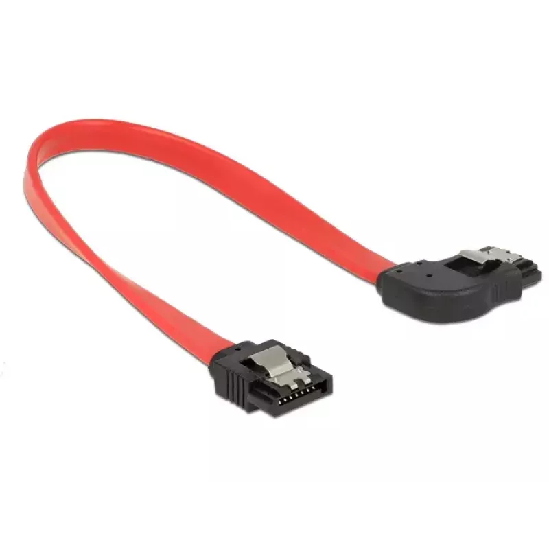 SATA-kabel DeLOCK 83967 0,2 m SATA 7-pin zwart rood