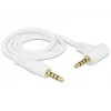 Audiokabel DeLOCK 84736 0,5 m 3,5 mm wit
