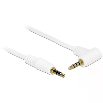 Audiokabel DeLOCK 84736 0,5 m 3,5 mm wit