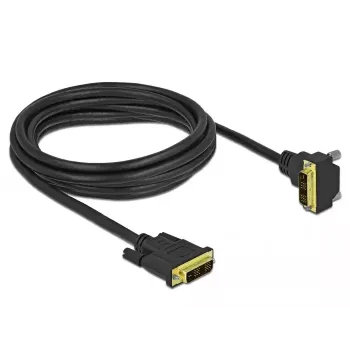 DVI-kabel DeLOCK 85903 3 m DVI-D zwart