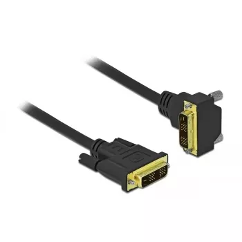 DVI-kabel DeLOCK 85903 3 m DVI-D zwart