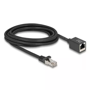 Netwerkkabel DeLOCK 90317 RJ-45 Cat6a 3 m zwart