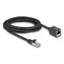 Netwerkkabel DeLOCK 90317 RJ-45 Cat6a 3 m zwart