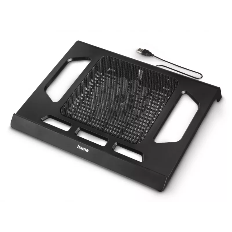 Hama zwarte laptopkoelpad 39,6 cm (15,6 inch)