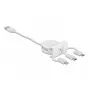 DeLOCK Easy 45 module USB 2.0 3-in-1 intrekbare kabel 0,5 m