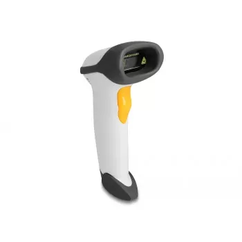 DeLOCK USB-barcodescanner 1D laser lichtgrijs handheld bedraad RJ-50