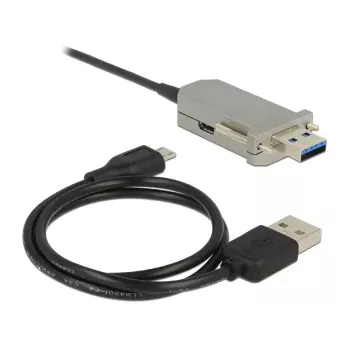 USB-kabel DeLOCK 50 m USB 3.0-A + USB Micro-B