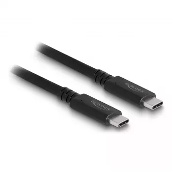 DeLOCK USB4 40 Gbit/s coaxkabel 1,2 m USB PD 3.1 240 W