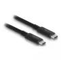 DeLOCK USB4 40 Gbit/s coaxkabel 1,2 m USB PD 3.1 240 W