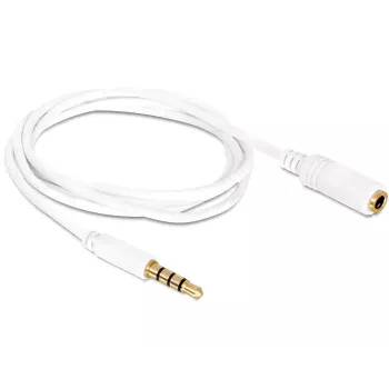 Audiokabel DeLOCK 84717 0,5 m 3,5 mm wit