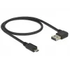 USB-kabel DeLOCK 0,5m USB2.0-A USB2.0 Micro-B