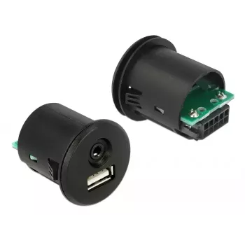 USB-kabel DeLOCK 85718 1,5 m USB A zwart