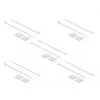 Kabelbinderhouder DeLOCK 18677 wit nylon 10 stuks