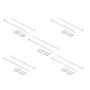 Kabelbinderhouder DeLOCK 18677 wit nylon 10 stuks