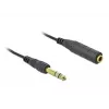 Audiokabel DeLOCK 85938 2m 6,35mm zwart
