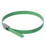 Kabelbinder DeLOCK 18801 roestvrij staal groen 200 mm 10 stuks
