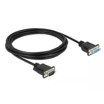 Seriële kabel DeLOCK 86617 zwart 3 m
