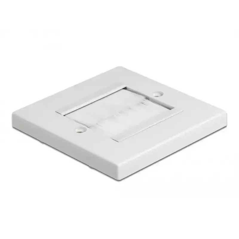 Wandplaat DeLOCK 66495 wit