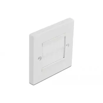 Wandplaat DeLOCK 66495 wit