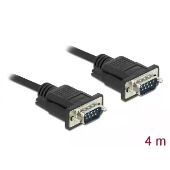 Seriële kabel DeLOCK 86618 zwart 4 m