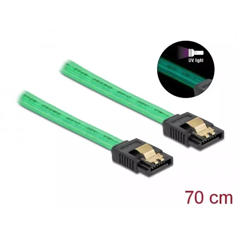 SATA-kabel DeLOCK 82112 0,7 m